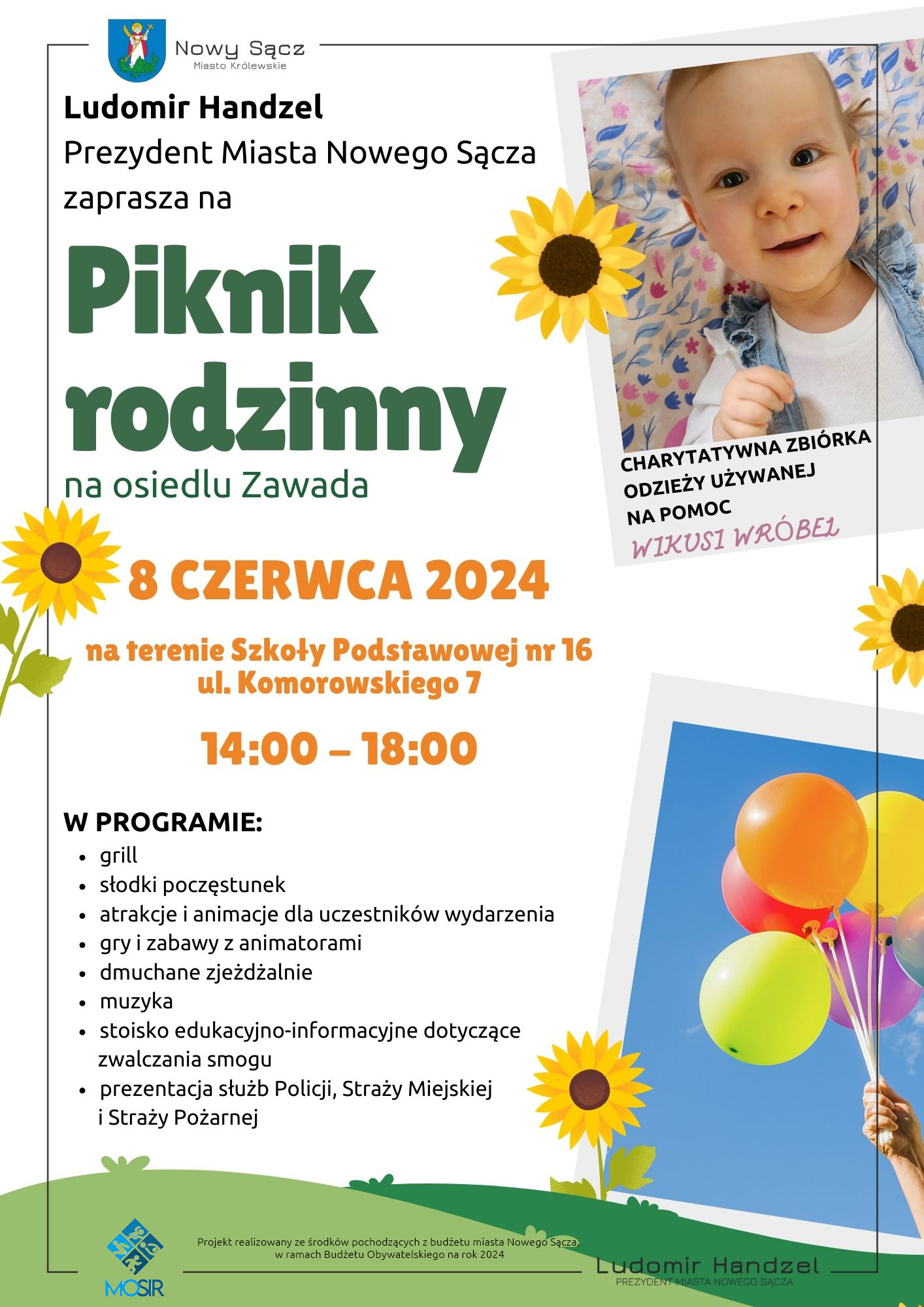 Piknik Rodzinny na Osiedlu Zawada – 𝗦𝗼𝗯𝗼𝘁𝗮 𝟴 𝗰𝘇𝗲𝗿𝘄𝗰𝗮 𝟮𝟬𝟮𝟰 𝗴𝗼𝗱𝘇𝗶𝗻𝗮 𝟭𝟰.𝟬𝟬