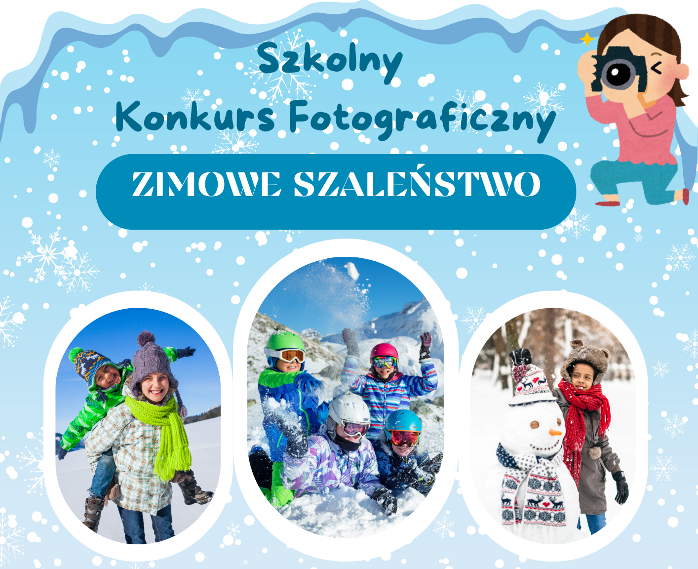 Konkurs fotograficzny „Zimowe szaleństwo”!