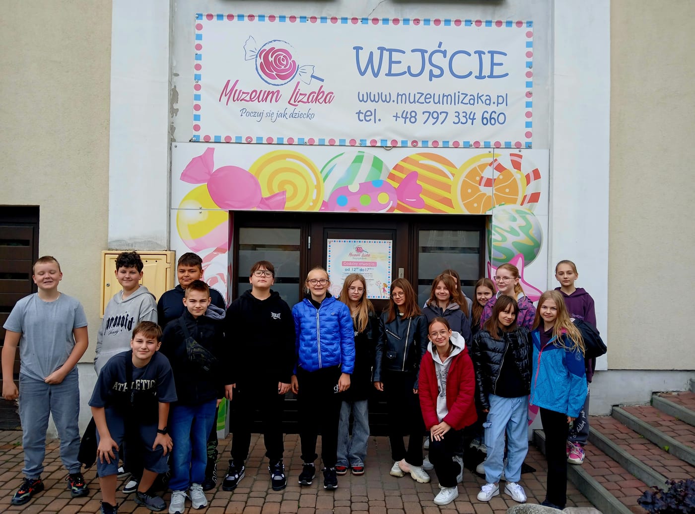 Wycieczka klasy 5a do Muzeum Lizaka w Jaśle