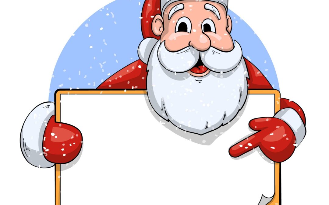 ’Santa, please don’t forget me…’