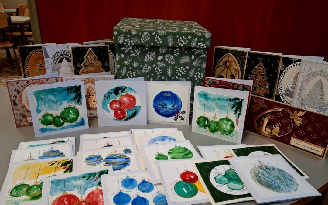 Kartki świąteczne dla Sądeckiego Hospicjum