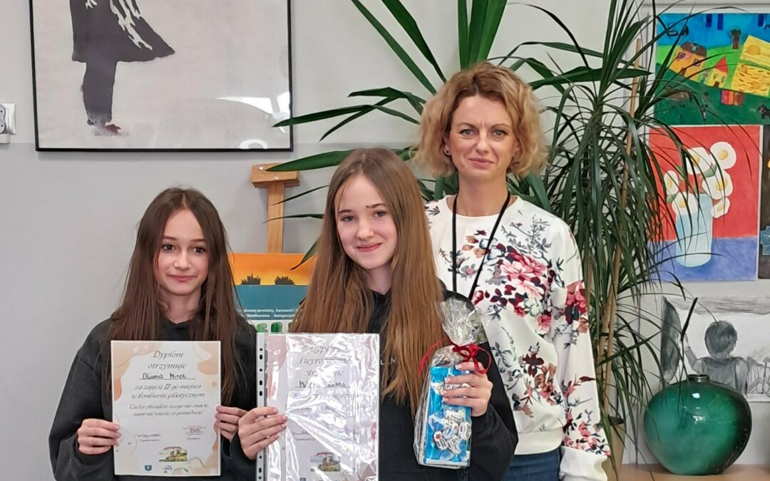 Sukces w konkursie plastycznym dla szkół podstawowych
