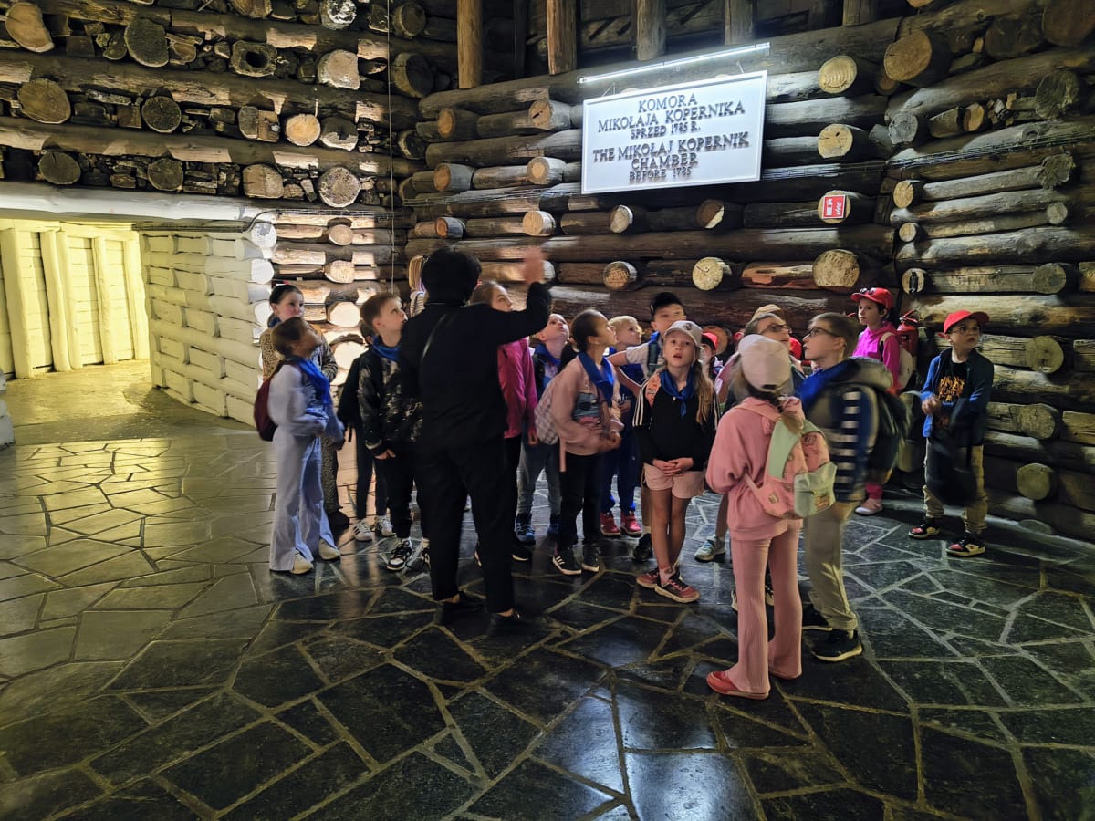 Wycieczka klas drugich do Wieliczki i Czchowa